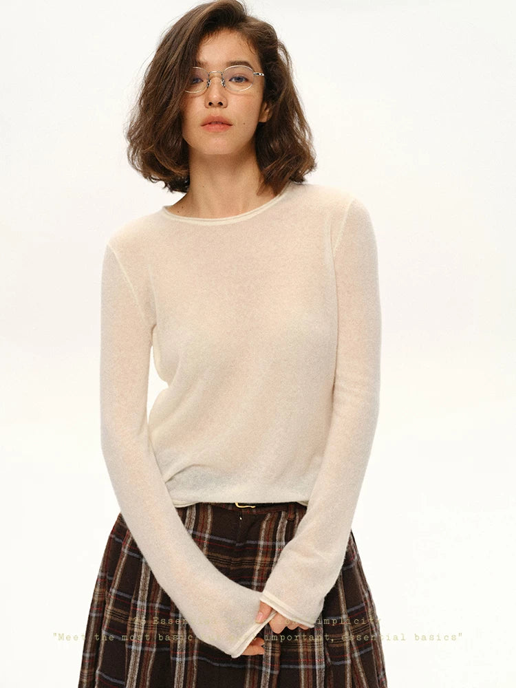 Wool & Alpaca Crew Neck Sweater