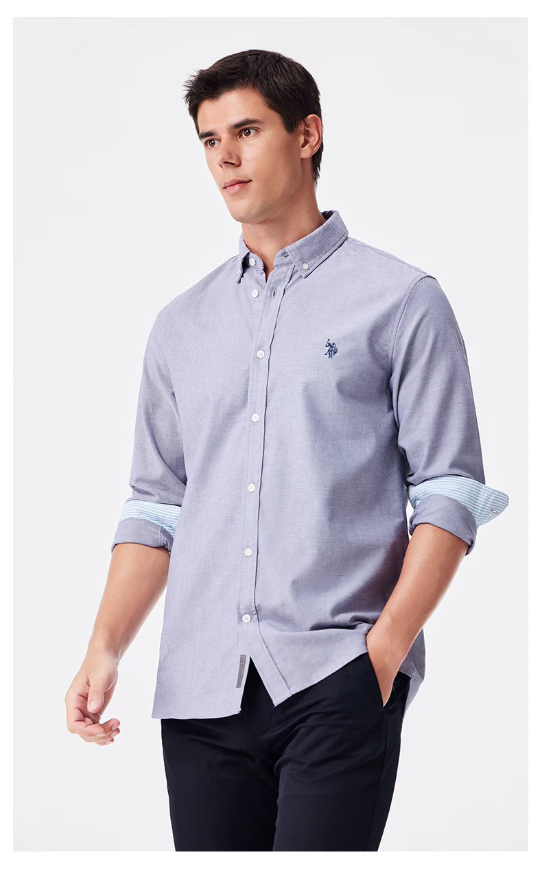 U.S. Polo Assn. Men's Lightweight Business Casual Shirt