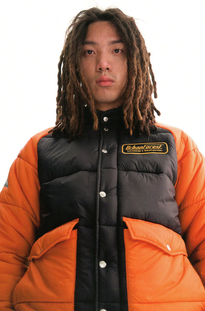 Star Print Puffer Jacket - view 2