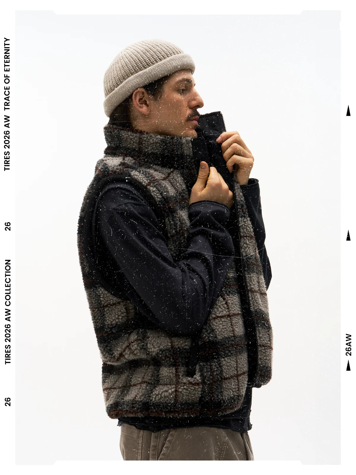 Reversible Fair Isle Fleece Vest