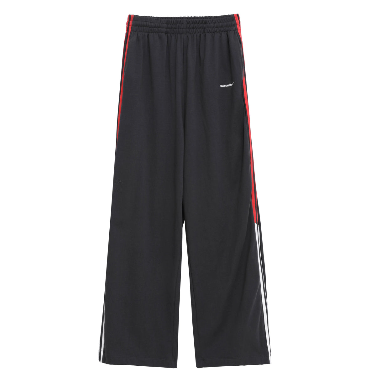 MASONPRINCE Contrast Stripe Straight-Leg Sweatpants