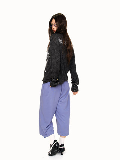 Graphic Henley Long Sleeve Shirt product photo