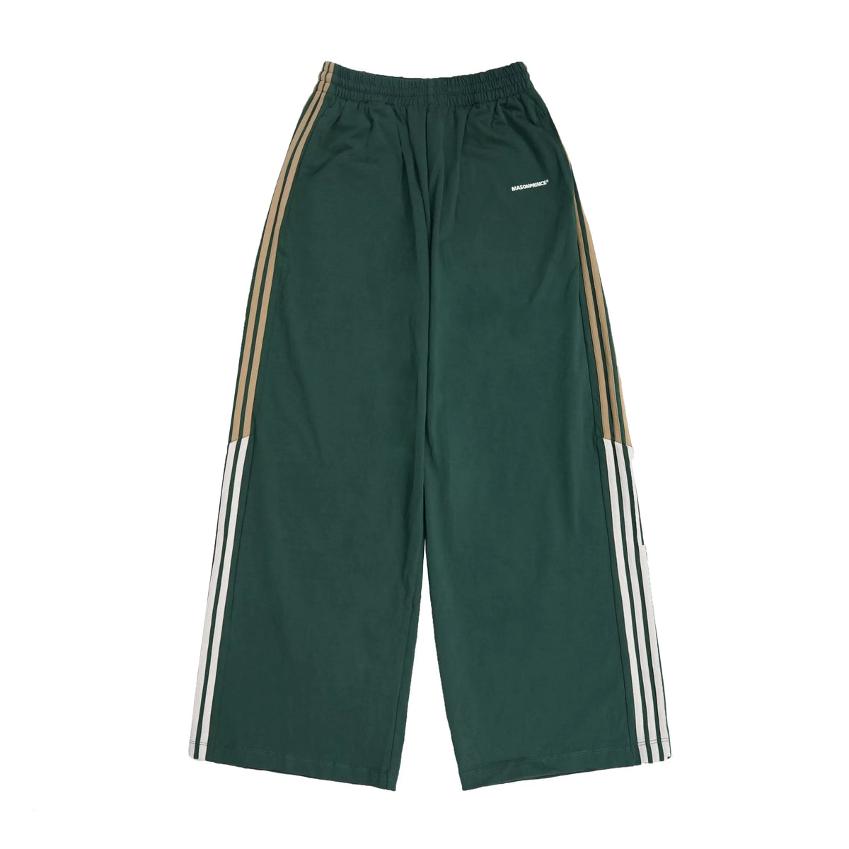 MASONPRINCE Contrast Stripe Straight-Leg Sweatpants