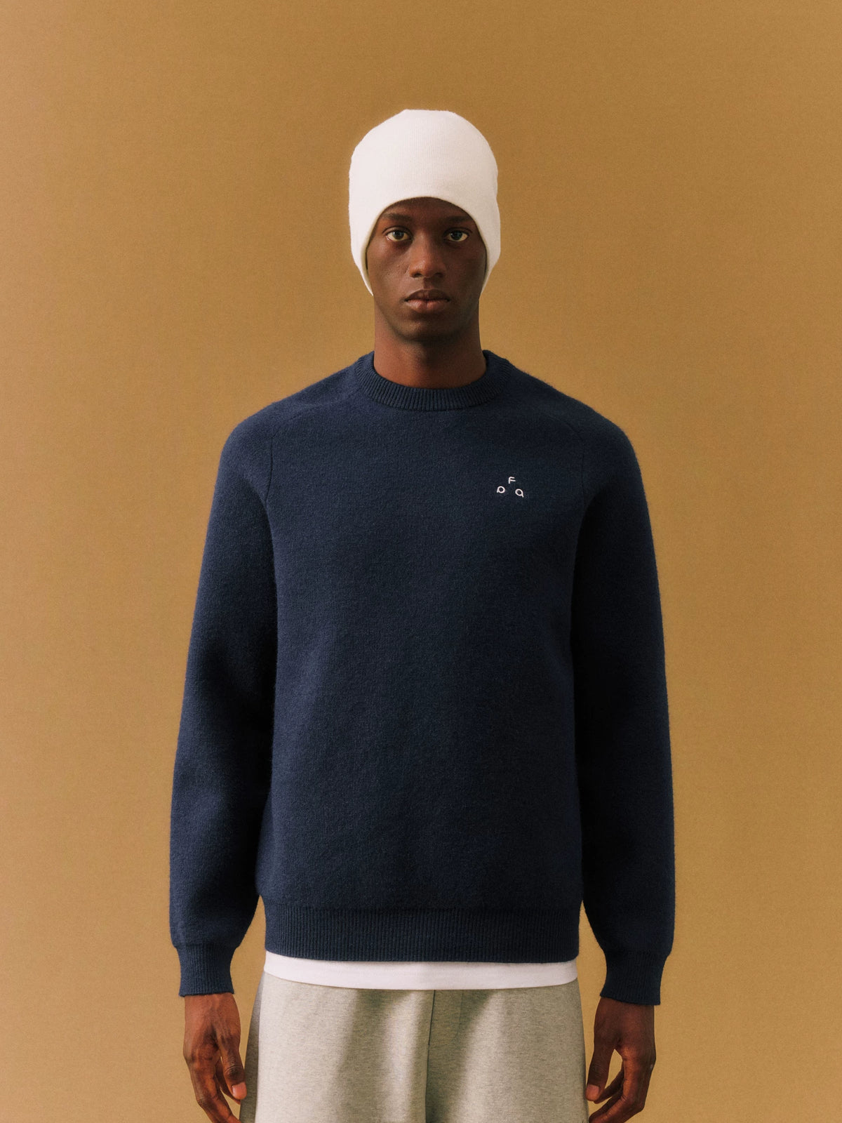 FPA Jacquard Raglan Crew Sweater