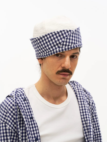 Reversible Gingham Bucket Hat