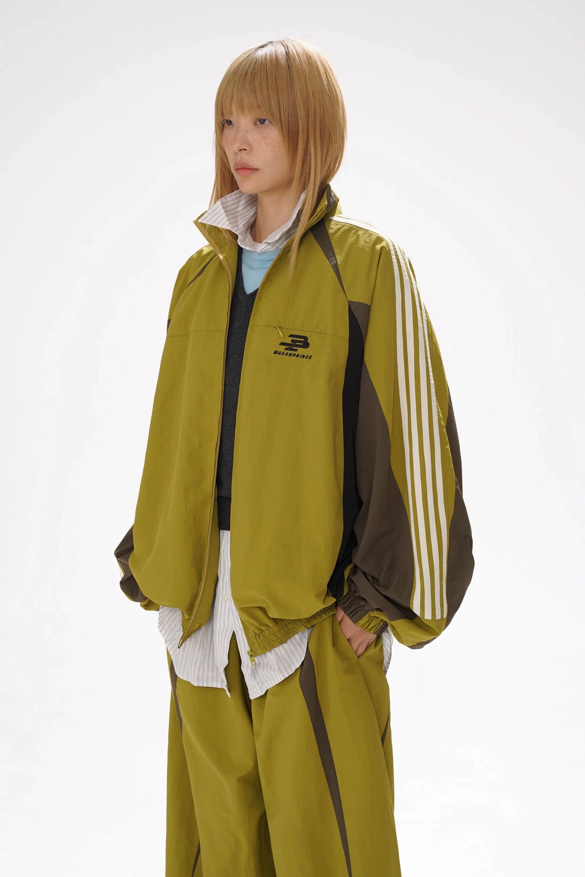 MASONPRINCE 90s Panelled Track Jacket Set