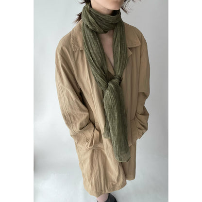 Olive Green Textured Scarf product photo