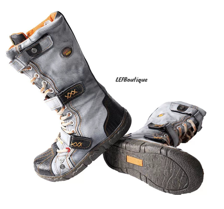 Lace Up Snow Boots