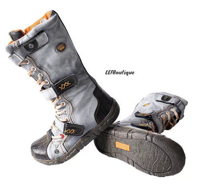 Lace Up Snow Boots