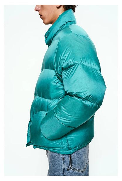 Partimento Lightweight Duck-Down Stand-Collar Jacket
