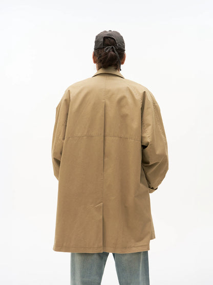 Relaxed Collar Coat