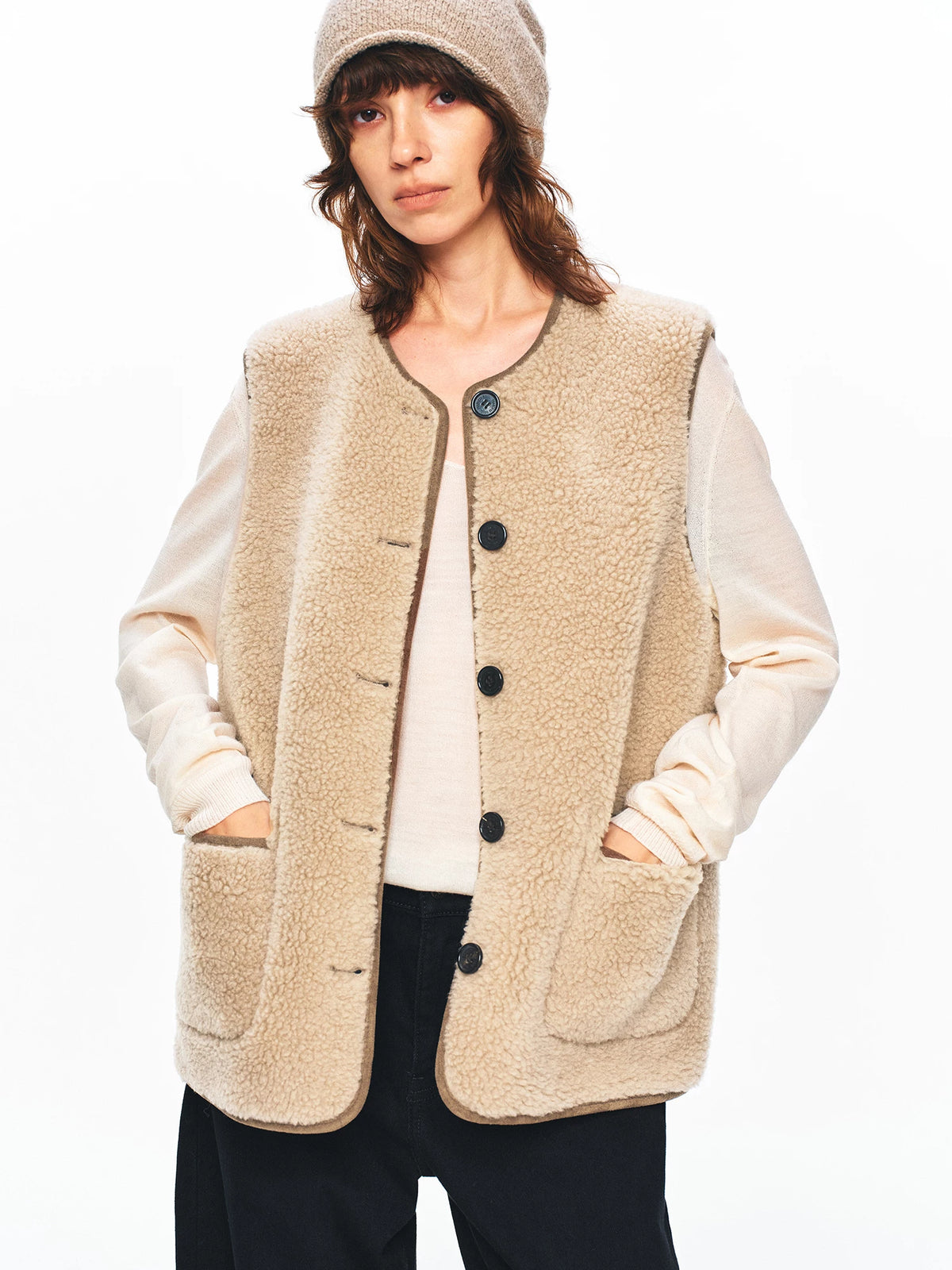 Reversible Wool Vest