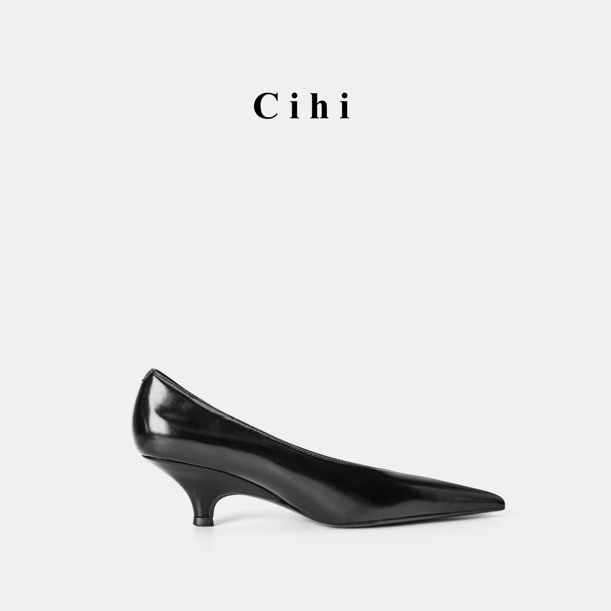 Women’s Sculptural Heel Pointed-Toe Pumps