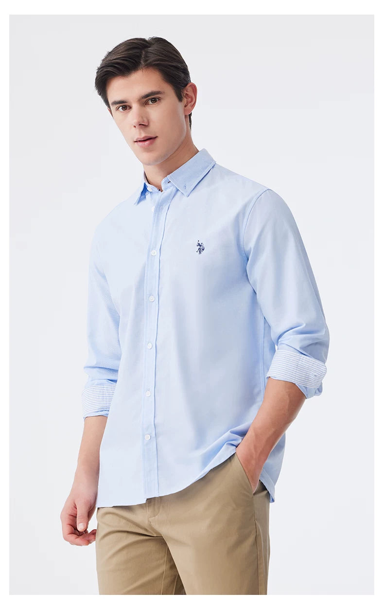 U.S. Polo Assn. Men's Lightweight Business Casual Shirt