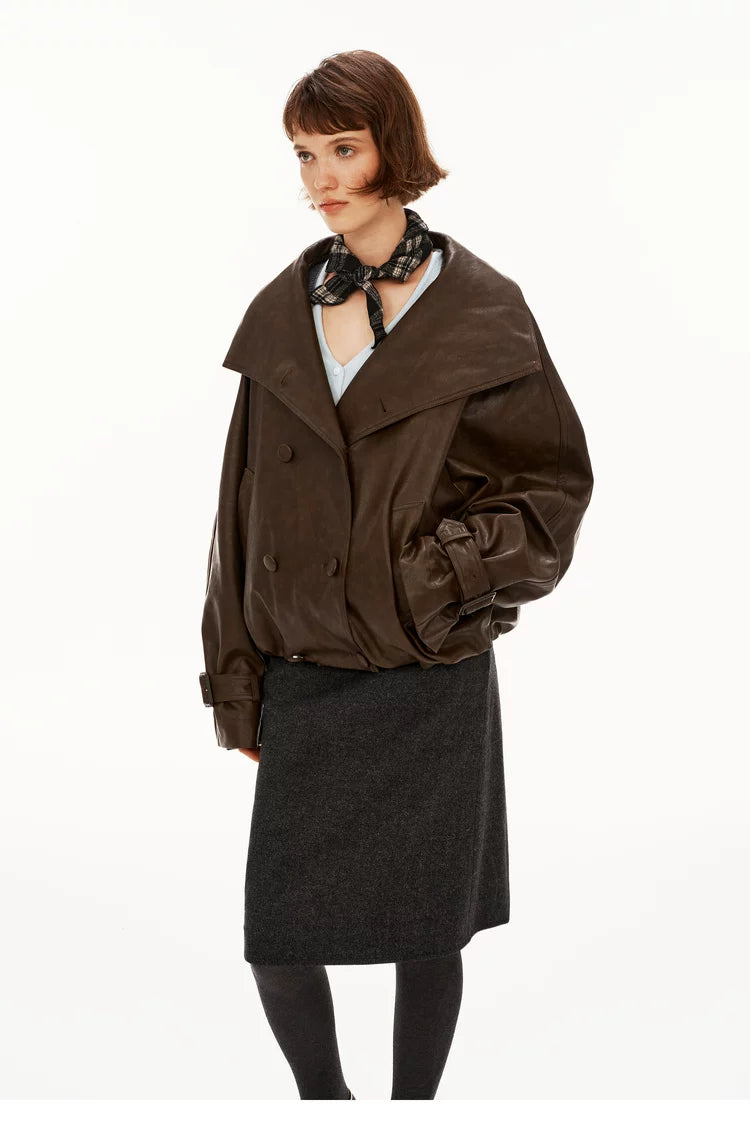 Reversible Wool-Blend A-Line Midi Skirt - 360 view 11