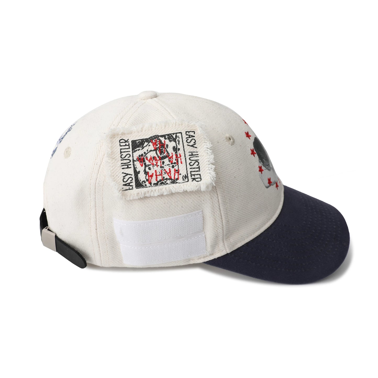 Vintage Washed Detachable Patch Baseball Cap