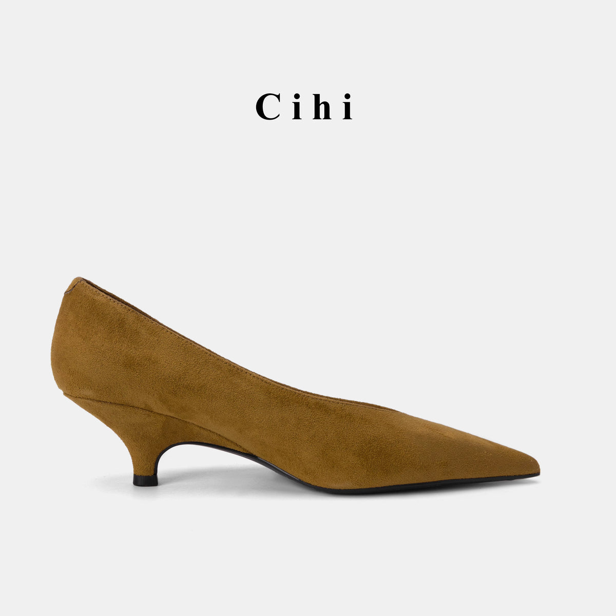 Women’s Sculptural Heel Pointed-Toe Pumps