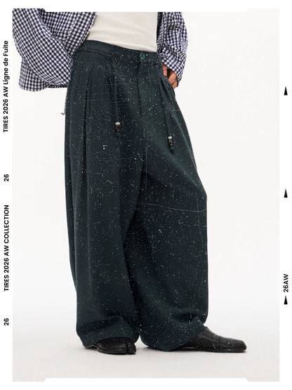 Relaxed Wide-Leg Trousers