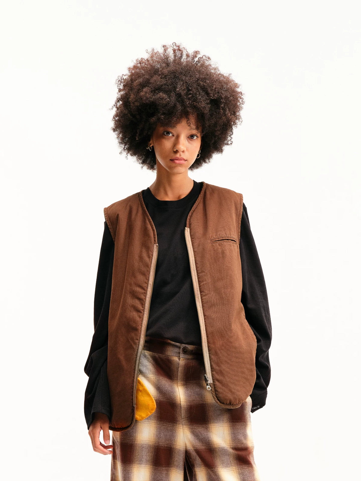 Reversible Fleece Lined Vest product view