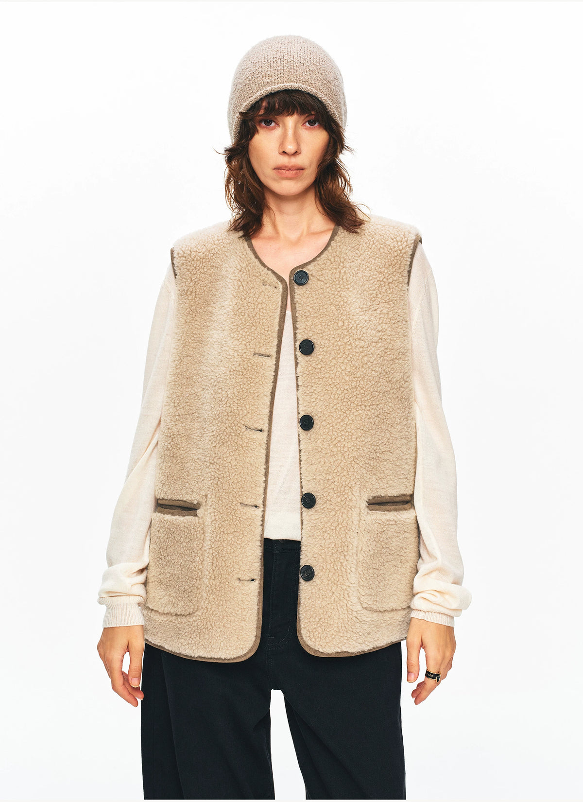 Reversible Wool Vest