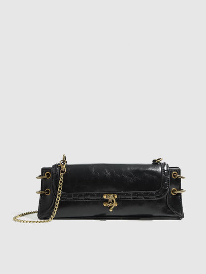 Antique Chain Lock Crossbody Bag product photo