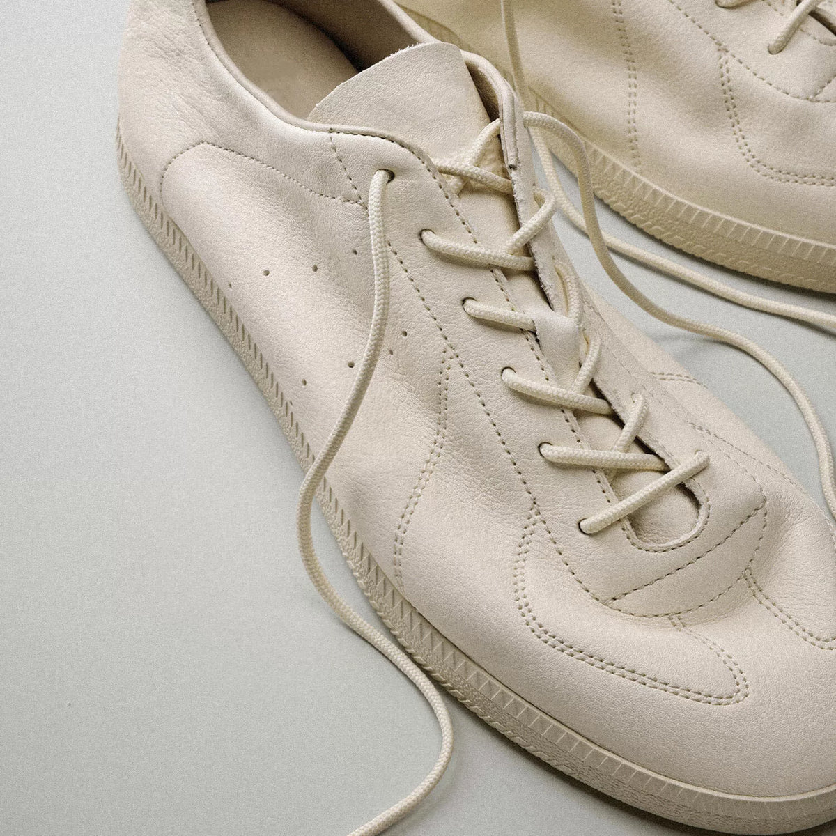 Achromate Leather Low-Profile Trainer Sneakers