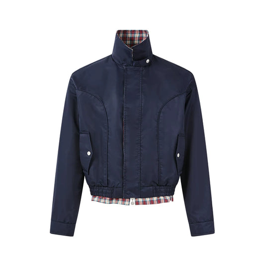 Veste Harrington doublée à carreaux
