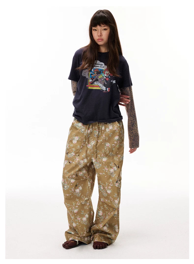 Layered Graphic Long Sleeve T-Shirt