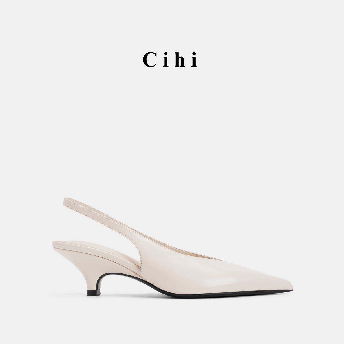 Women’s Sculptural Heel Pointed-Toe Pumps