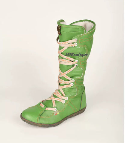 Lace Up Snow Boots