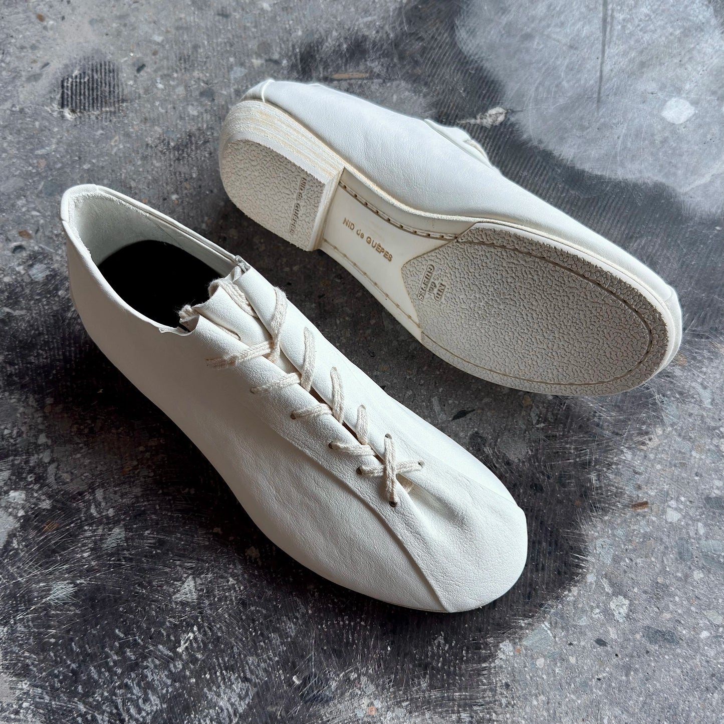 Kangaroo Leather Seamless Handmade German Trainer Shoes