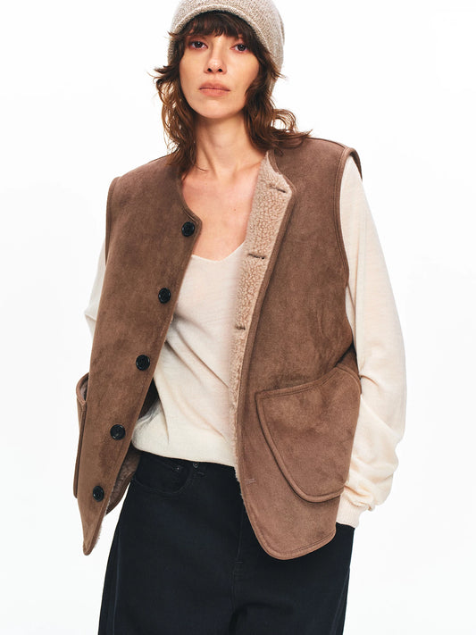 Reversible Wool Vest