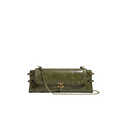 Antique Chain Lock Crossbody Bag product photo