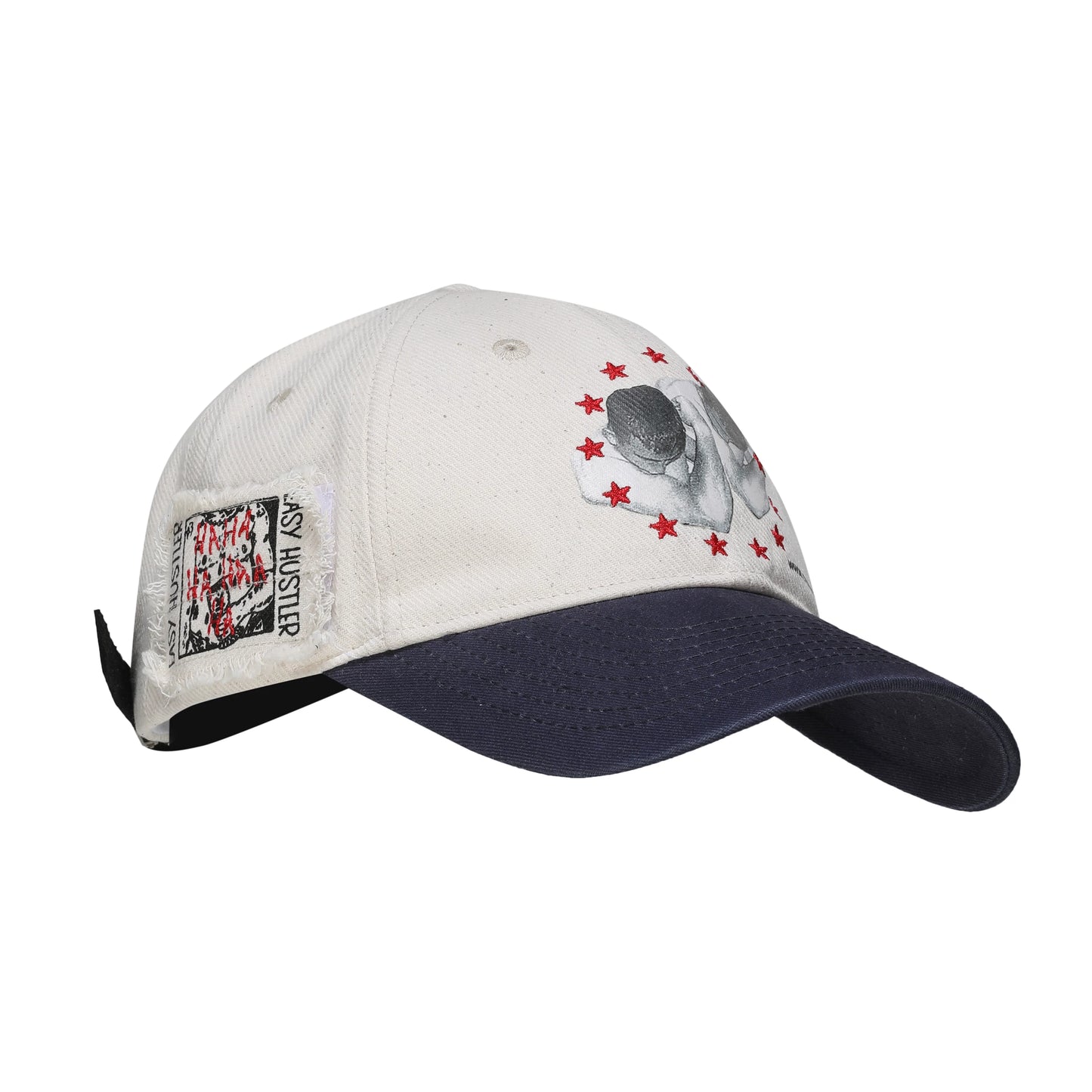 Vintage Washed Detachable Patch Baseball Cap
