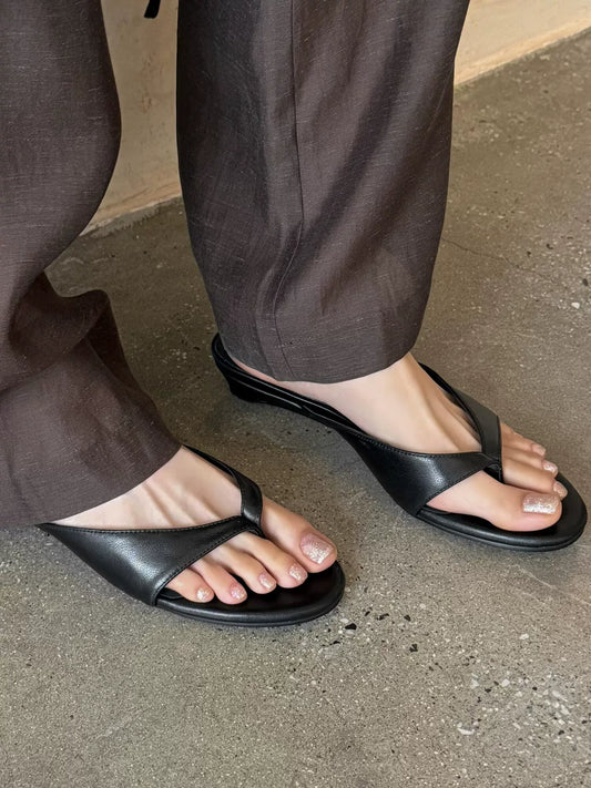 Korean Simple Wedge Sandals