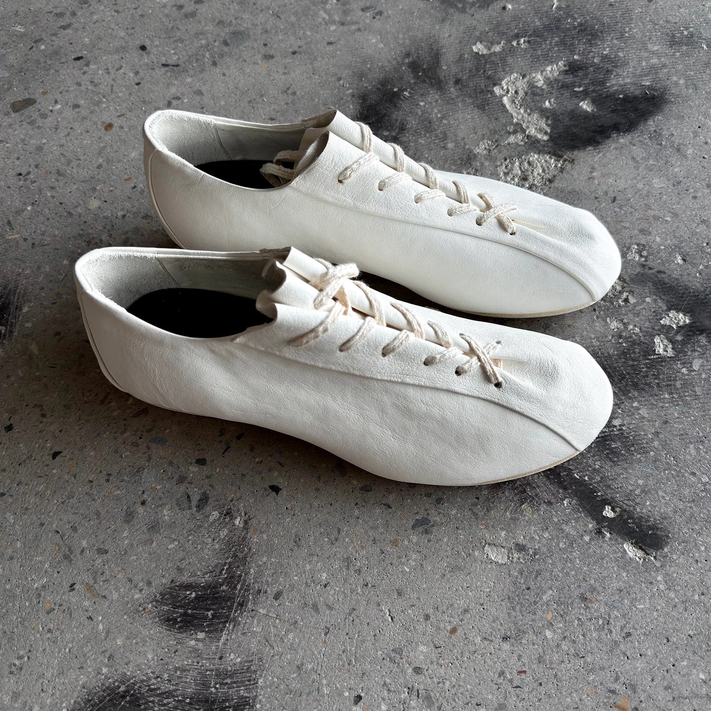 Kangaroo Leather Seamless Handmade German Trainer Shoes