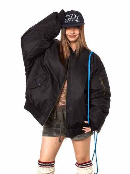 Reversible Padded Bomber Jacket product view