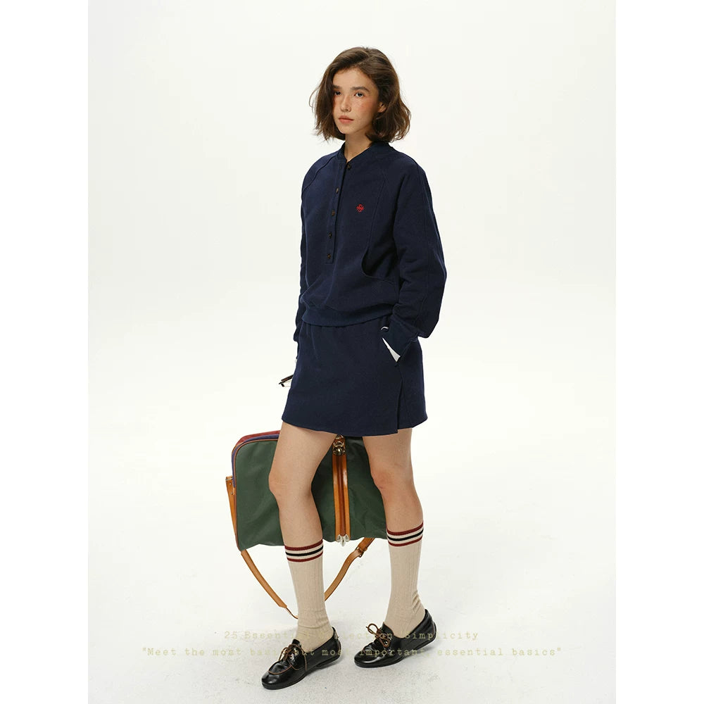 Embroidered Cotton Crew Neck Sweatshirt - 360 view 10