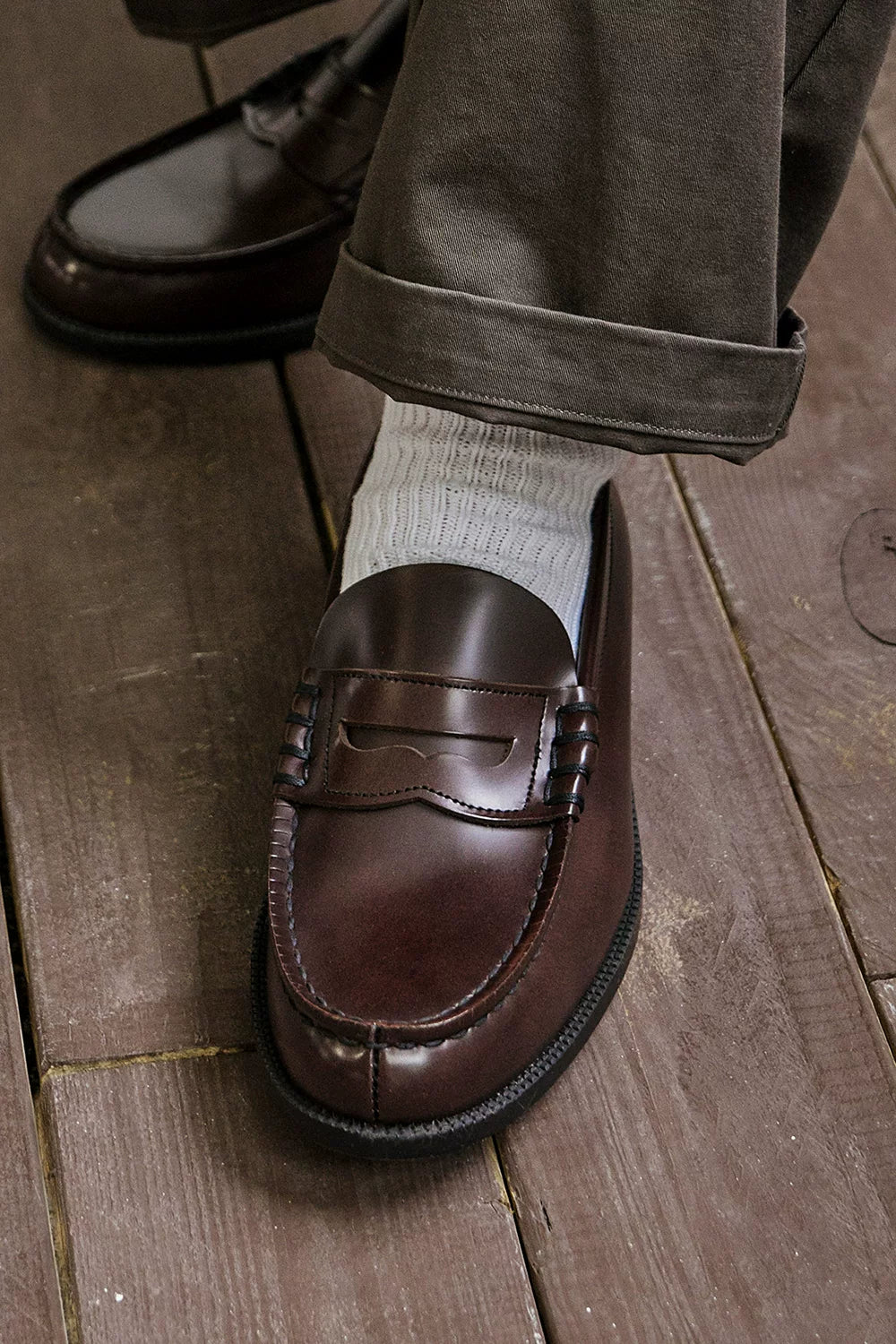 Men's British Style Leather Loafers – Business Dress Shoes