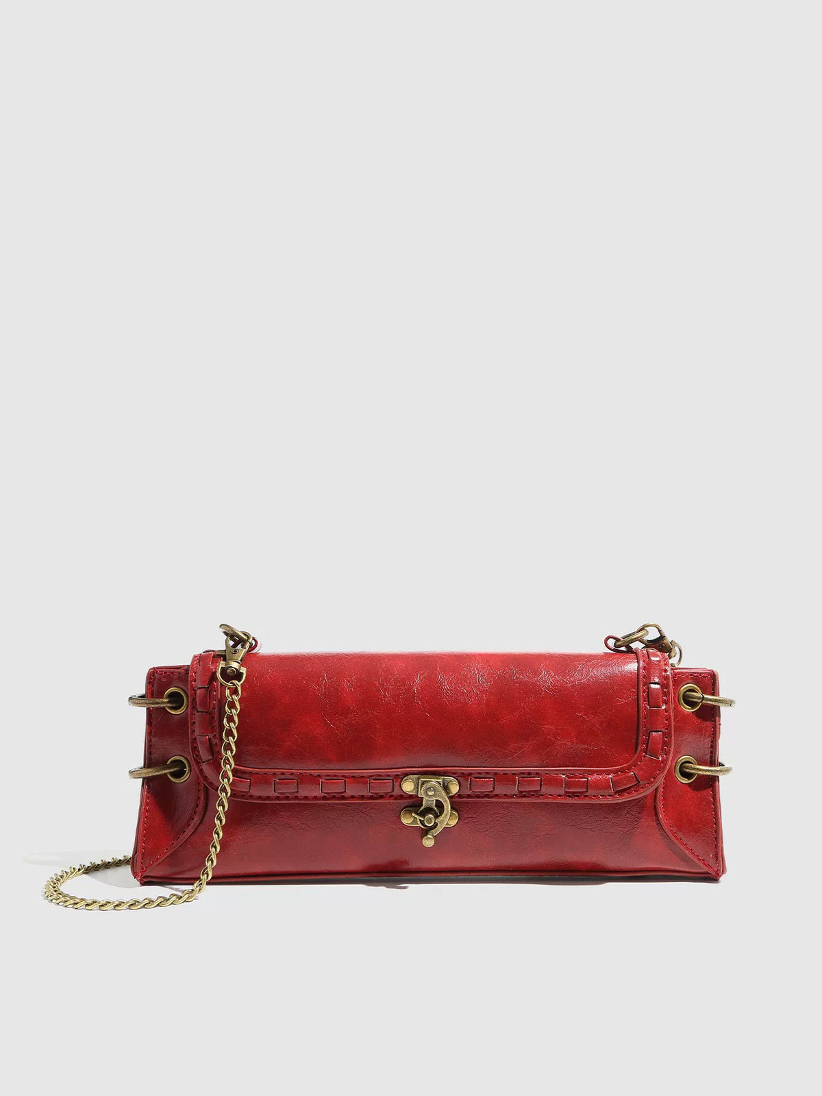 Antique Chain Lock Crossbody Bag product photo