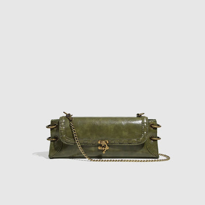 Antique Chain Lock Crossbody Bag product photo