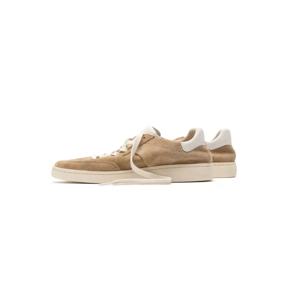 Unisex Faux Suede Low Top Sneakers — black low top sneaker