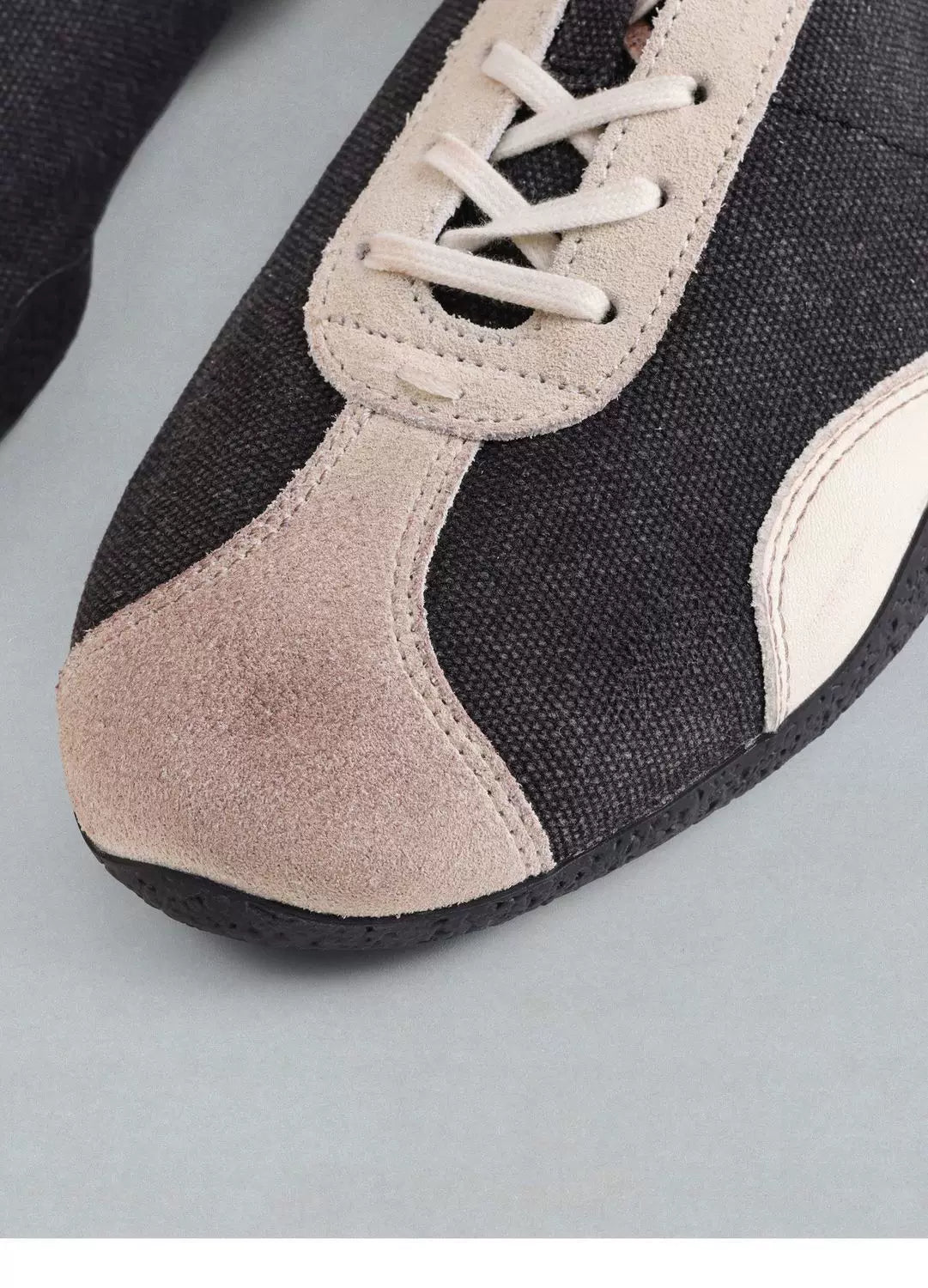 Ruched Colorblock Trainer Sneakers - 360 view 9