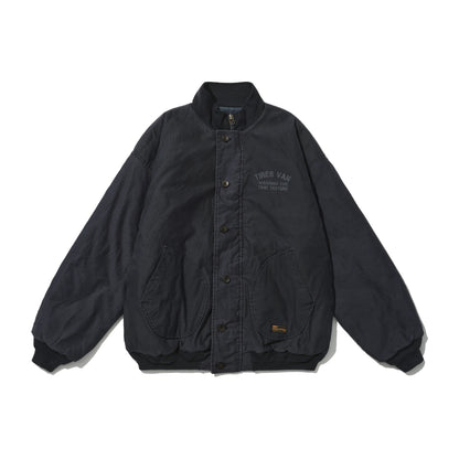 Washed Insulated Deck Jacket in khaki
