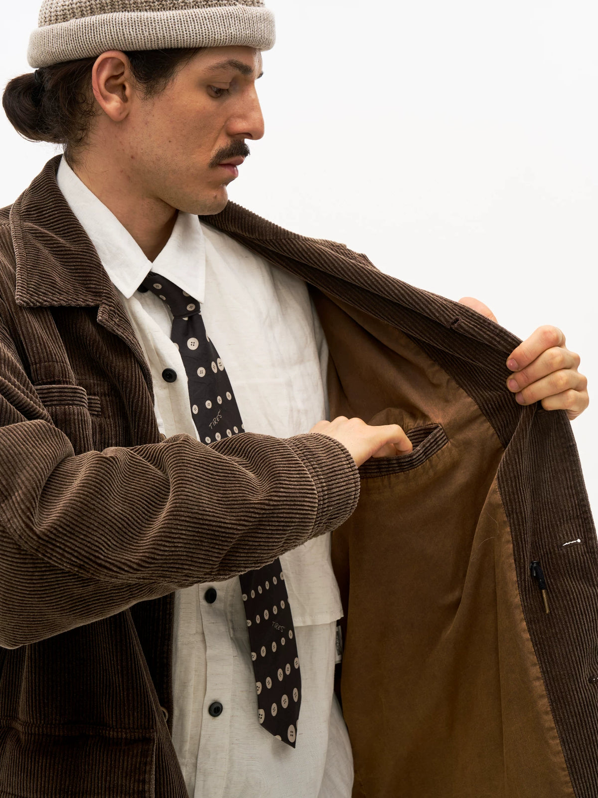 Washed Corduroy Utility Jacket product view