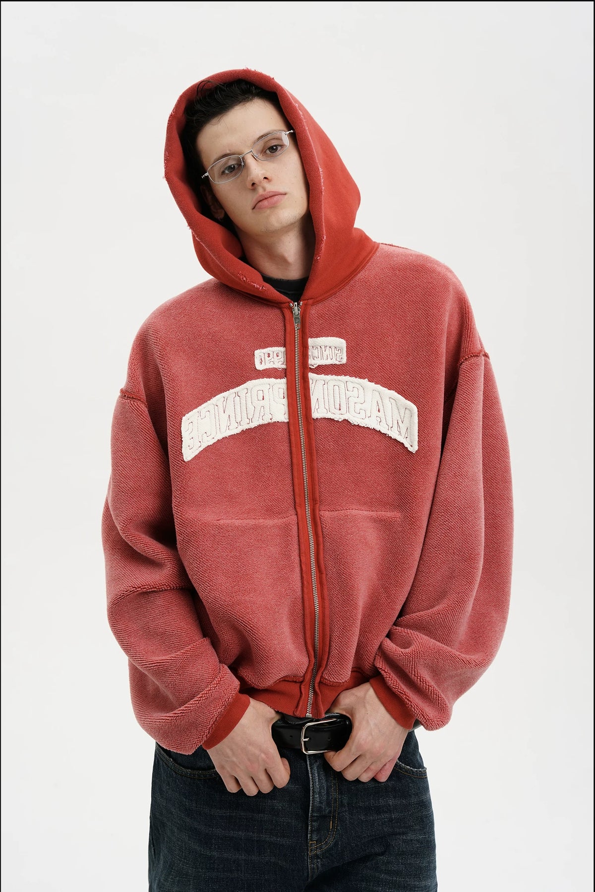 MASONPRINCE Reversible Patch Embroidered Set