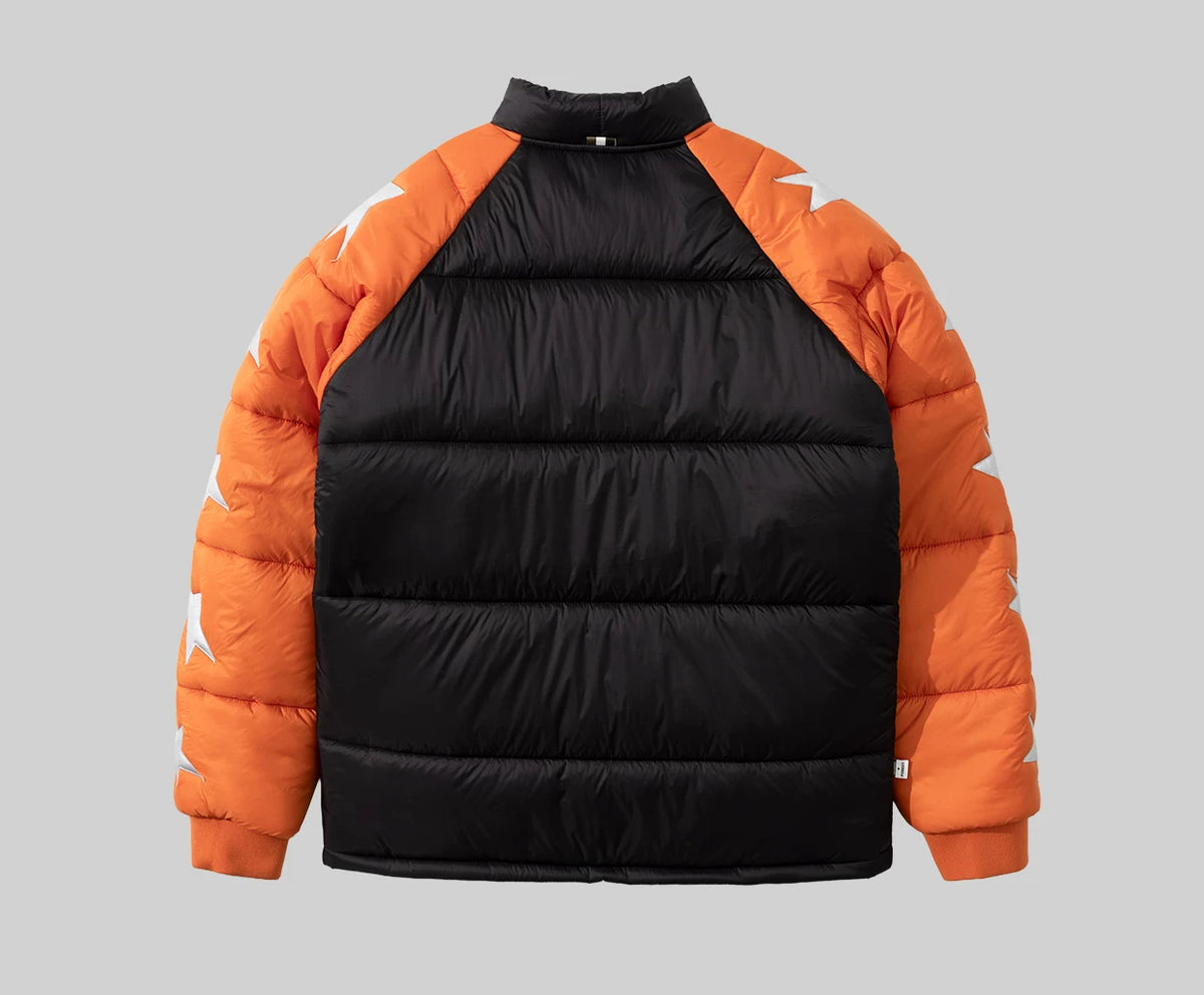Star Print Puffer Jacket - view 10