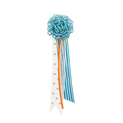 Colorful Floral Lapel Pin