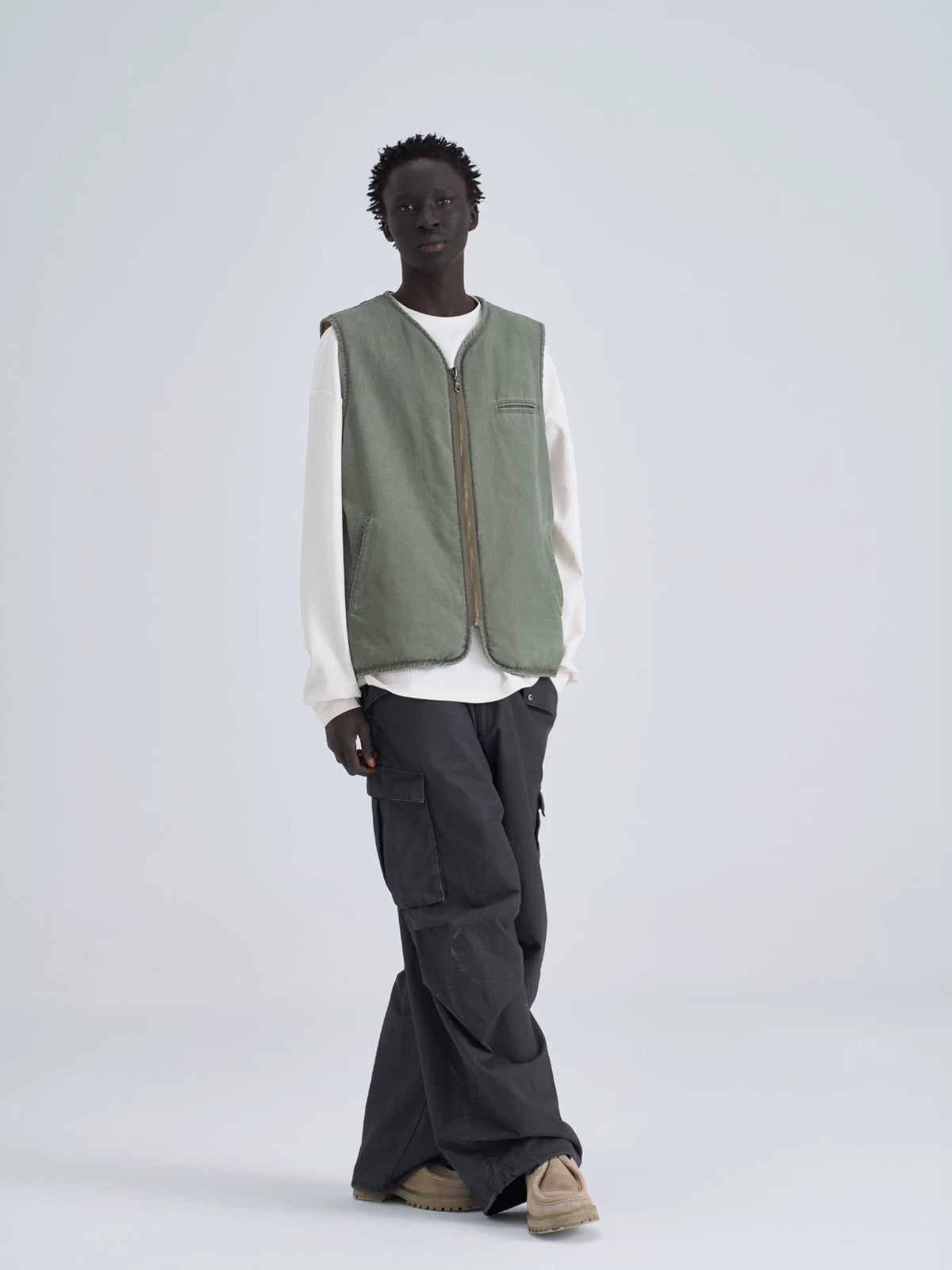 Reversible Fleece Lined Vest product view