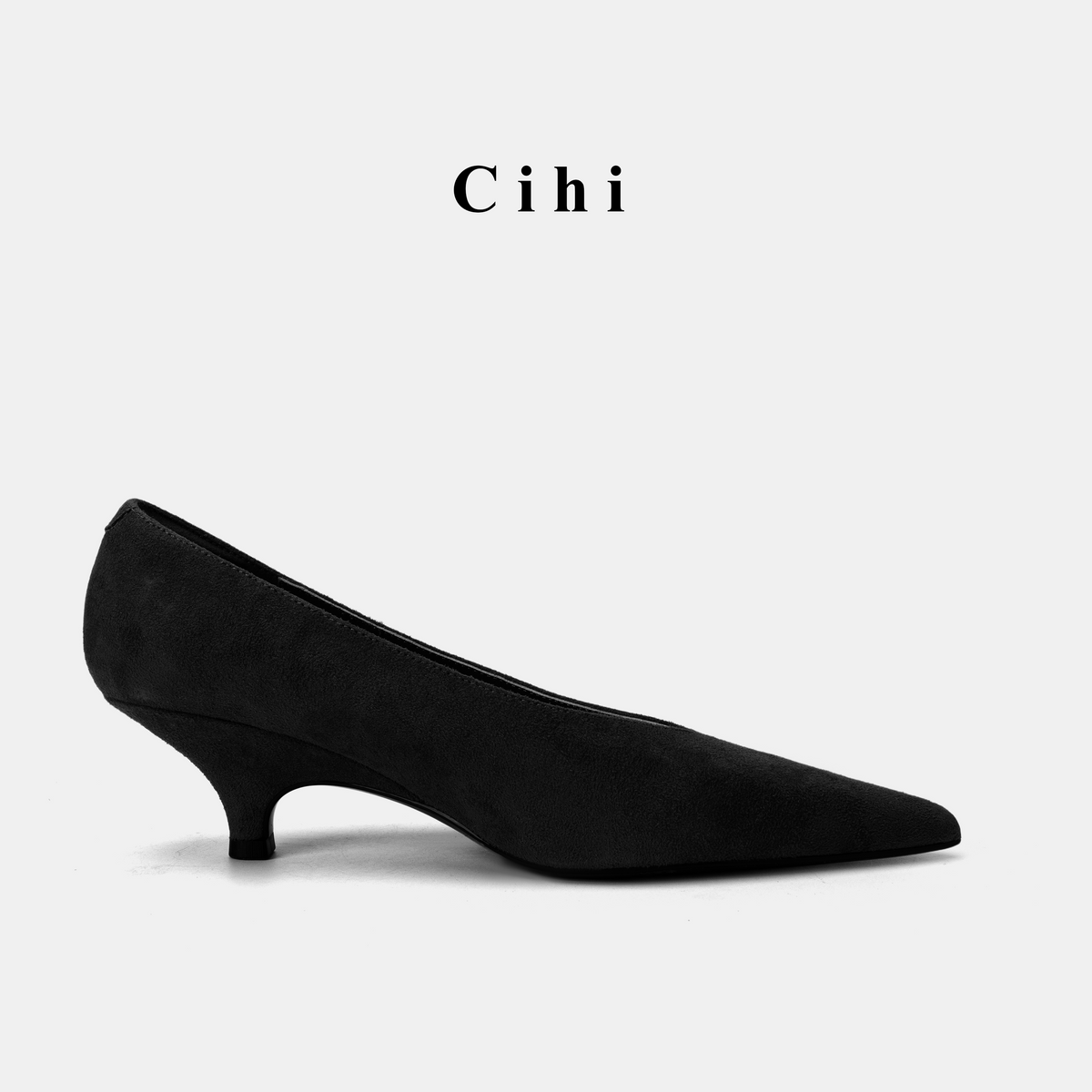 Women’s Sculptural Heel Pointed-Toe Pumps